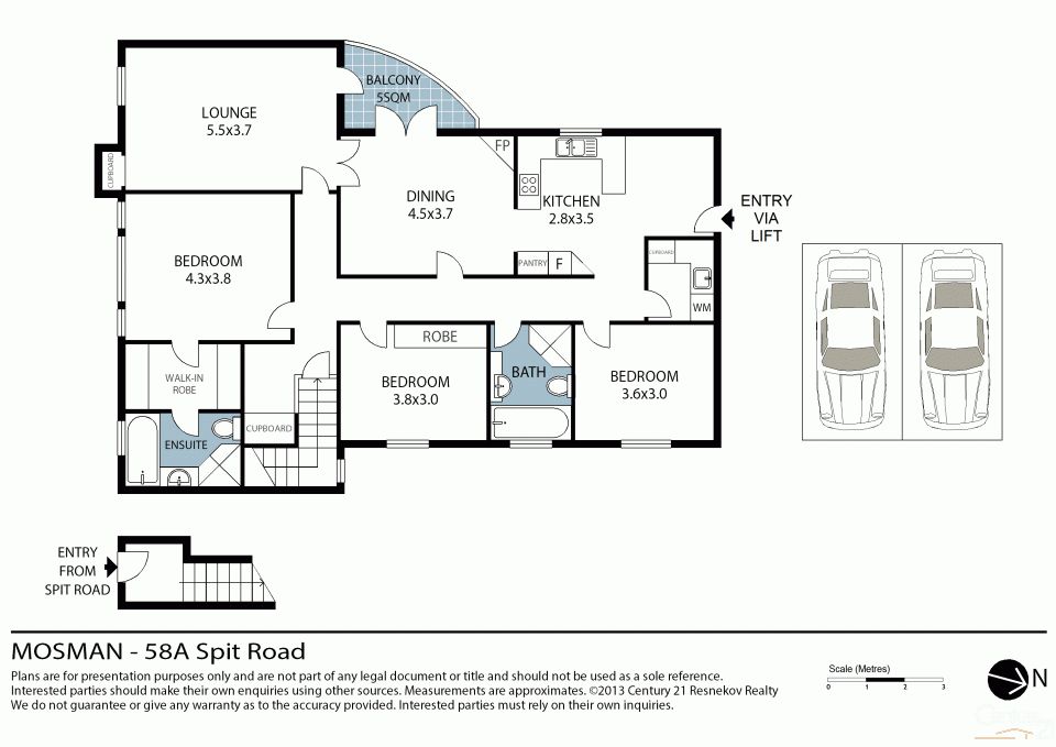 Slick Townhouse Style Apartment