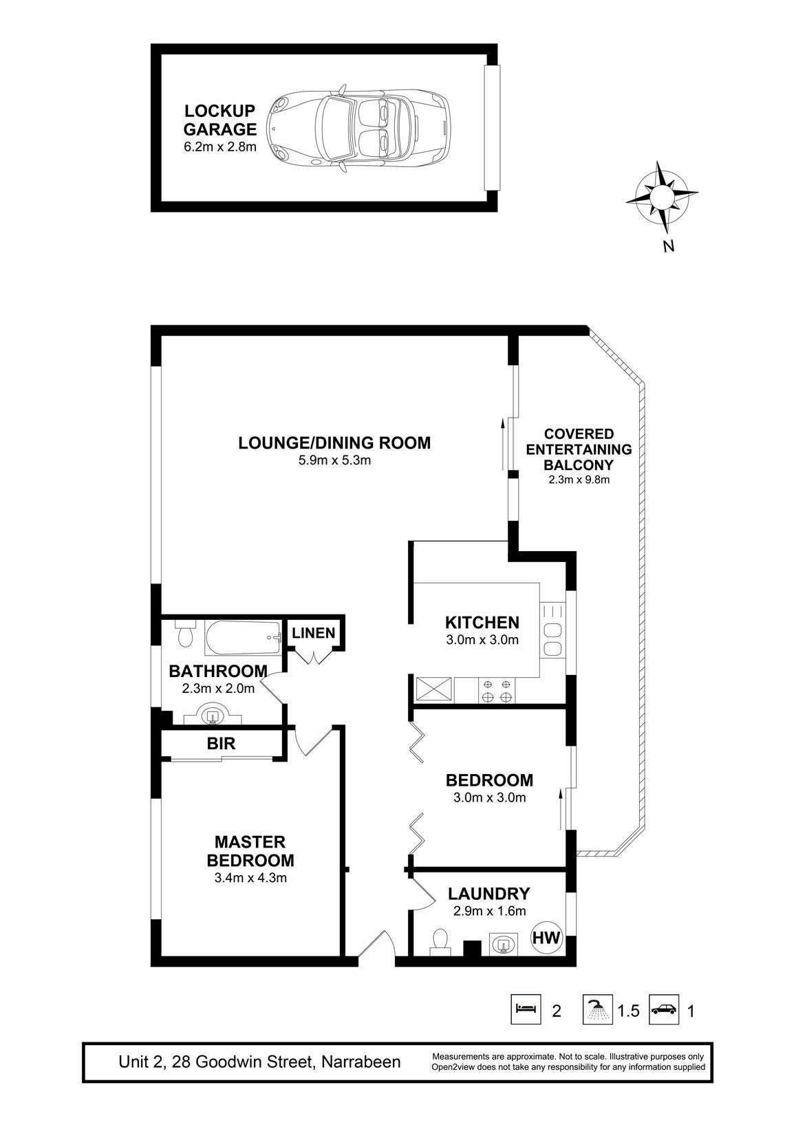 TRANQUIL APARTMENT BETWEEN BEACH & LAKE