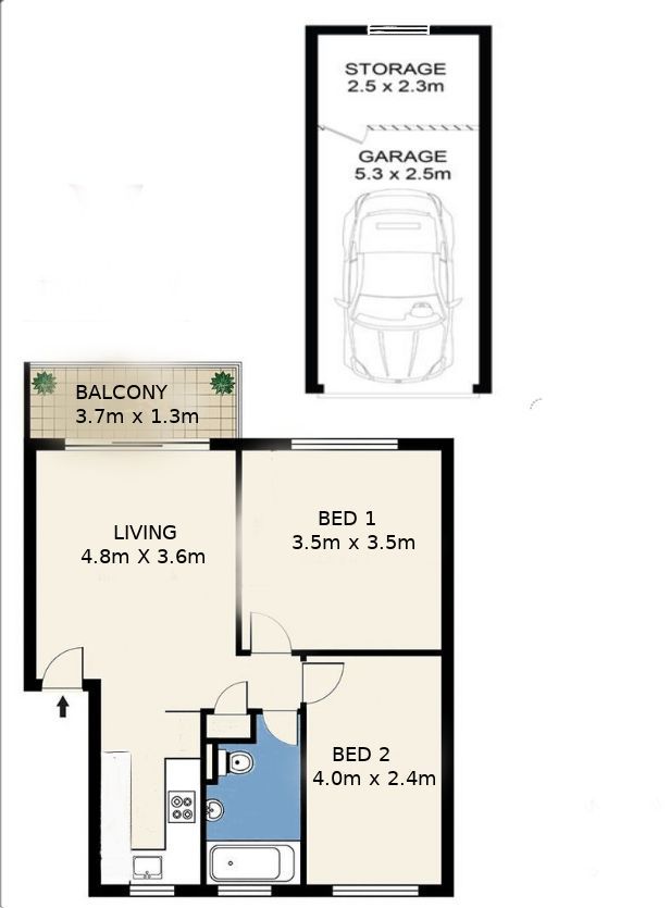 Great Location - 6 month Lease only