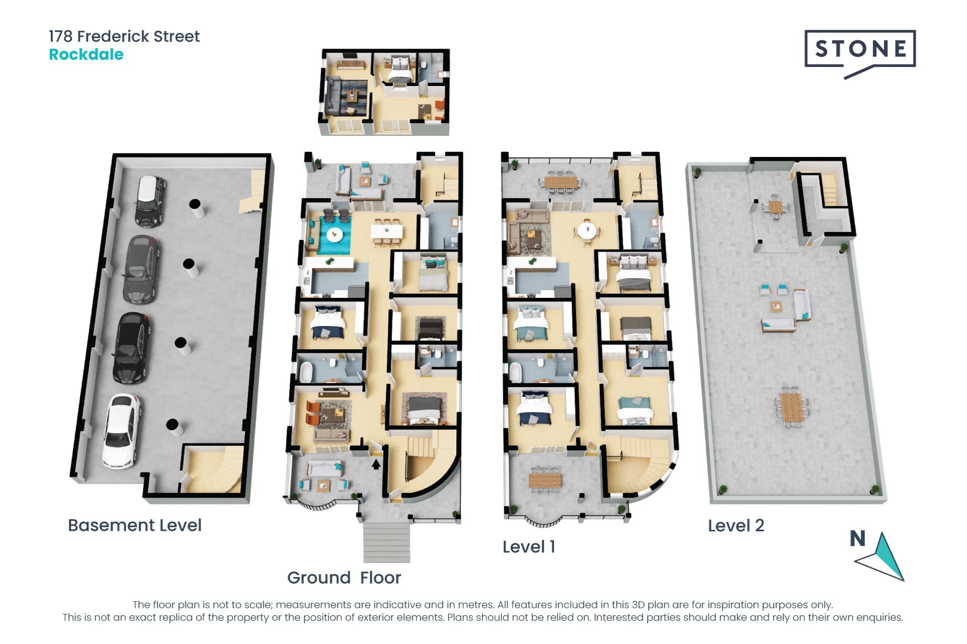 Palatial multi-generational living