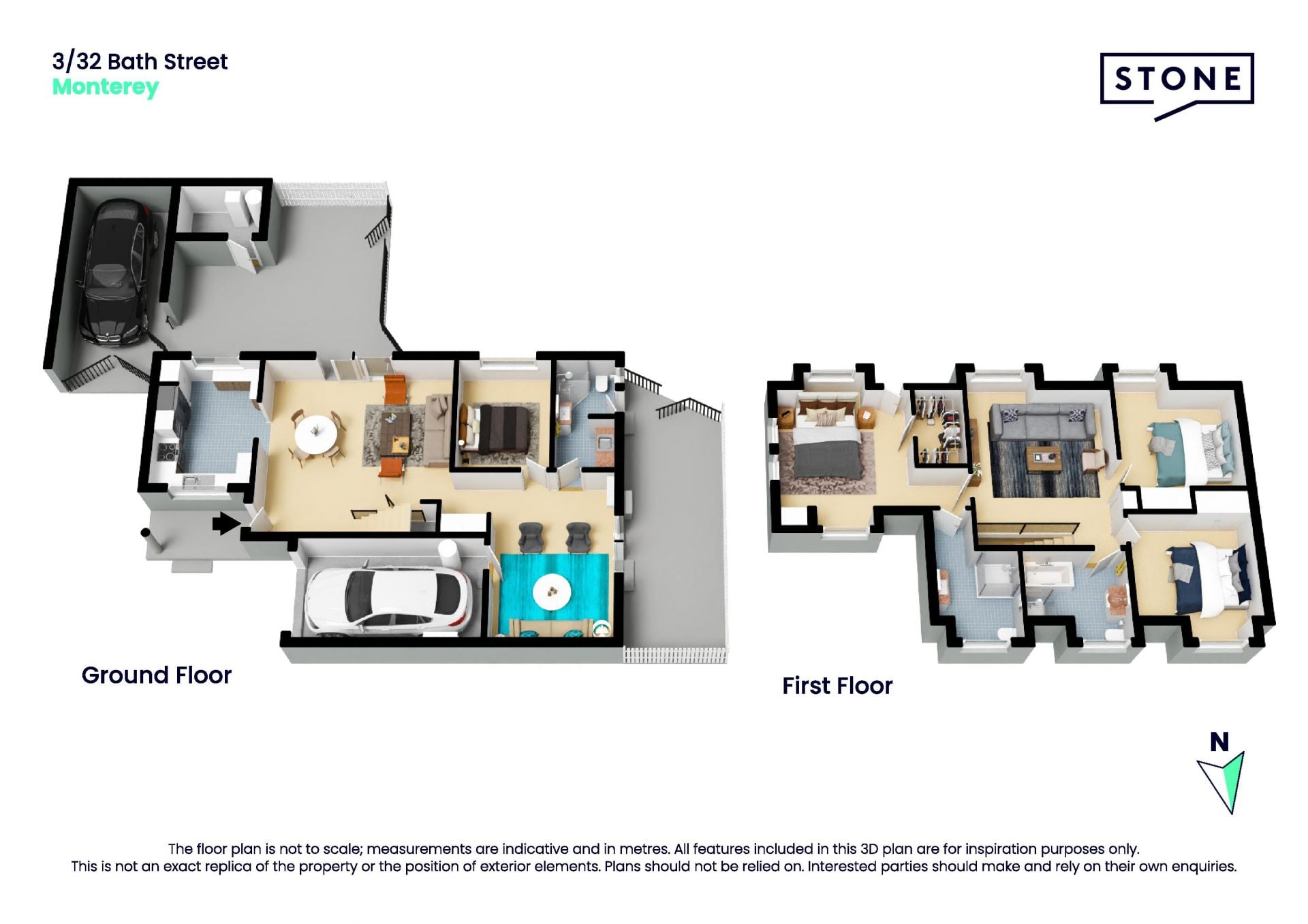A Spacious 4 bedroom Townhouse in a small complex of 3