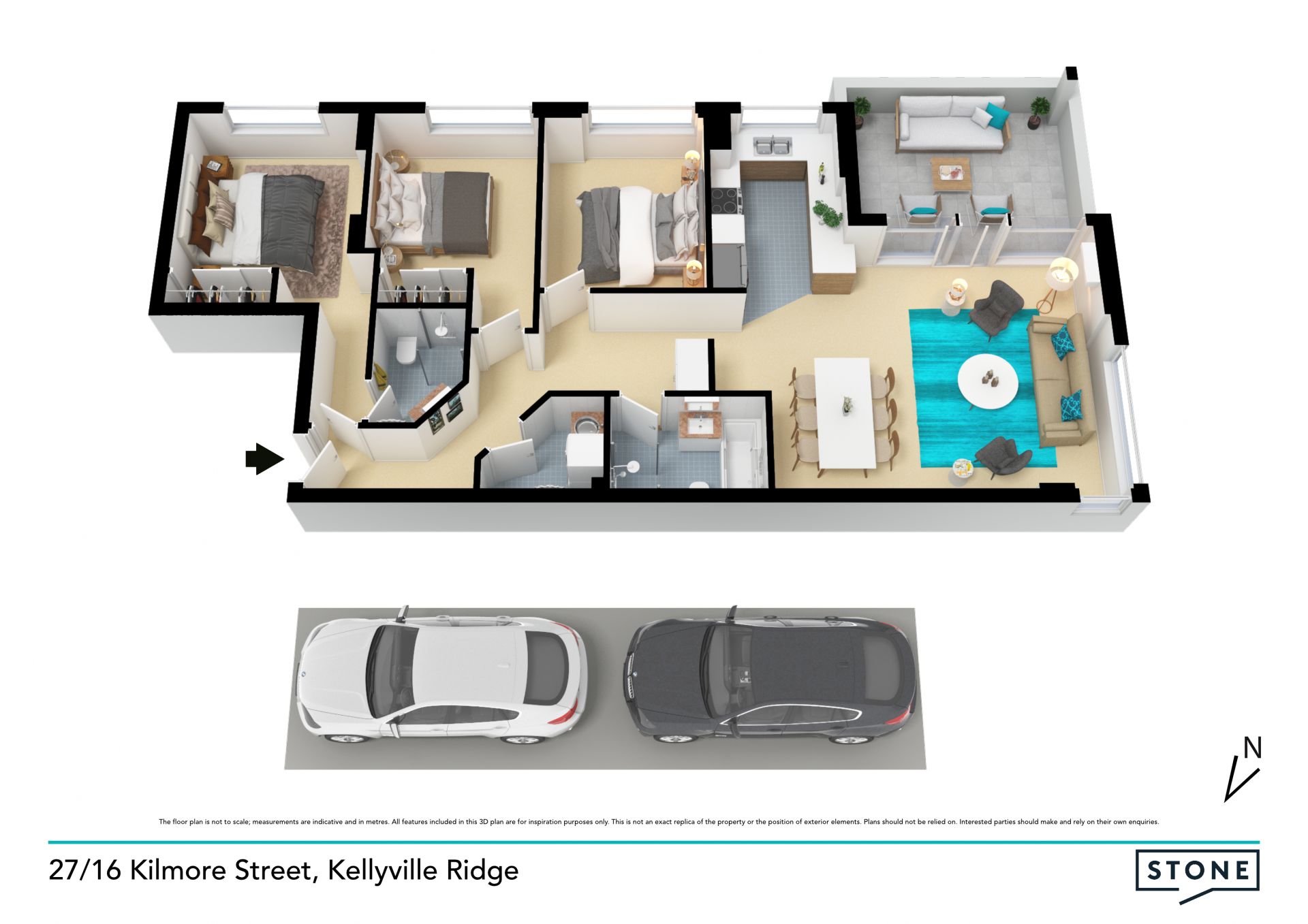 Spacious & Modern