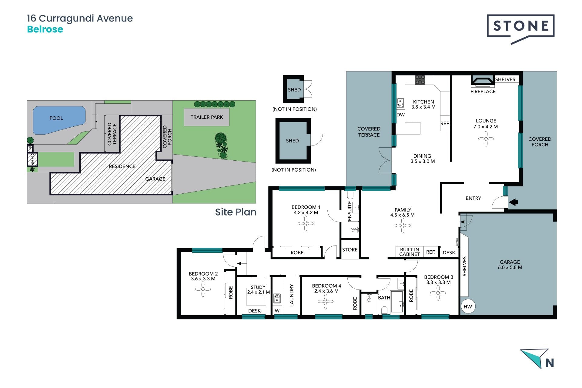 North-facing family-ready home