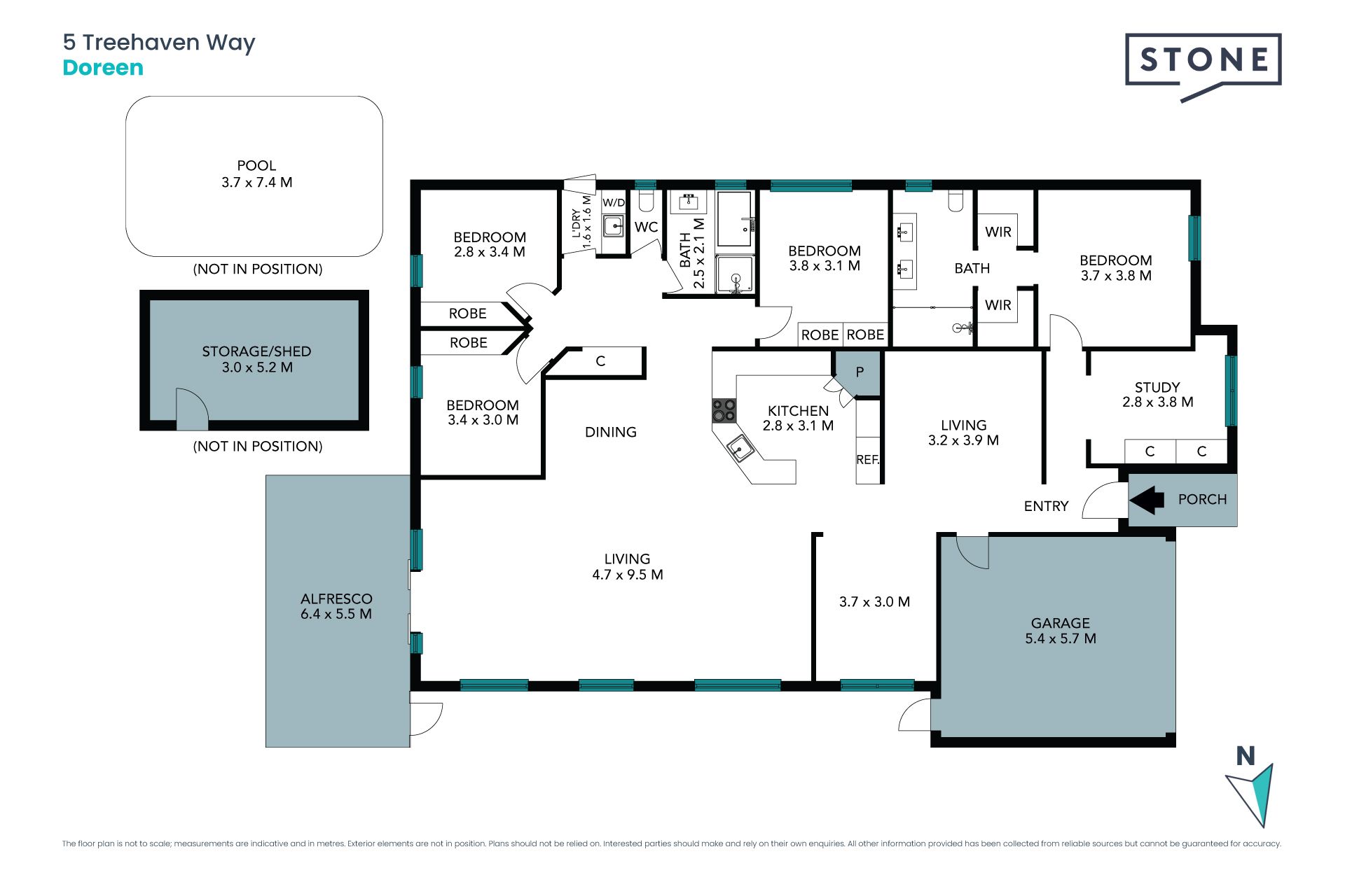 Large family home with pool