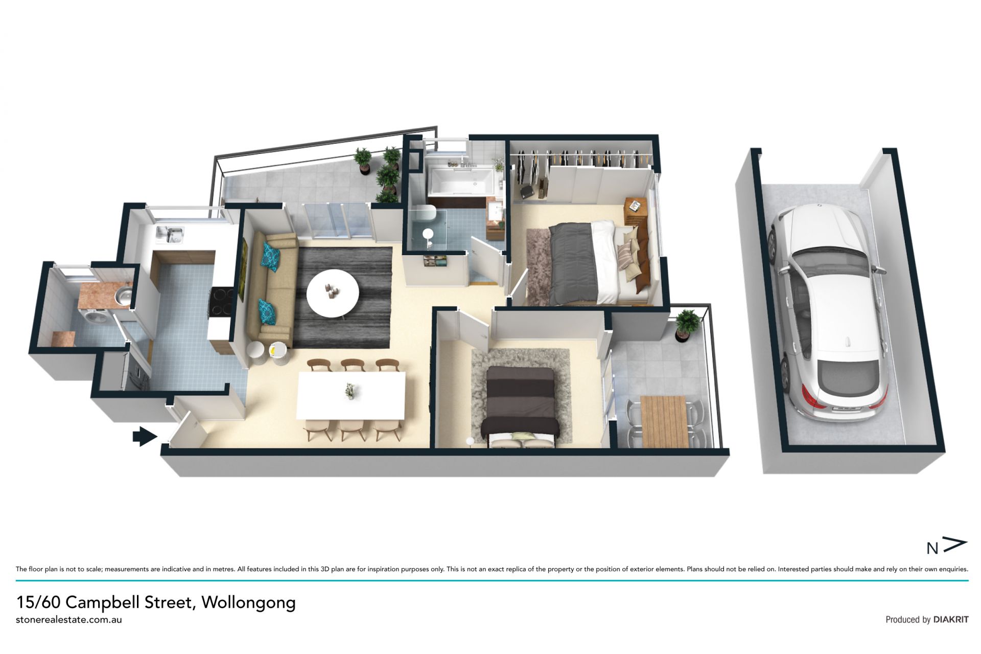 A stylish retreat close to city hub & beaches