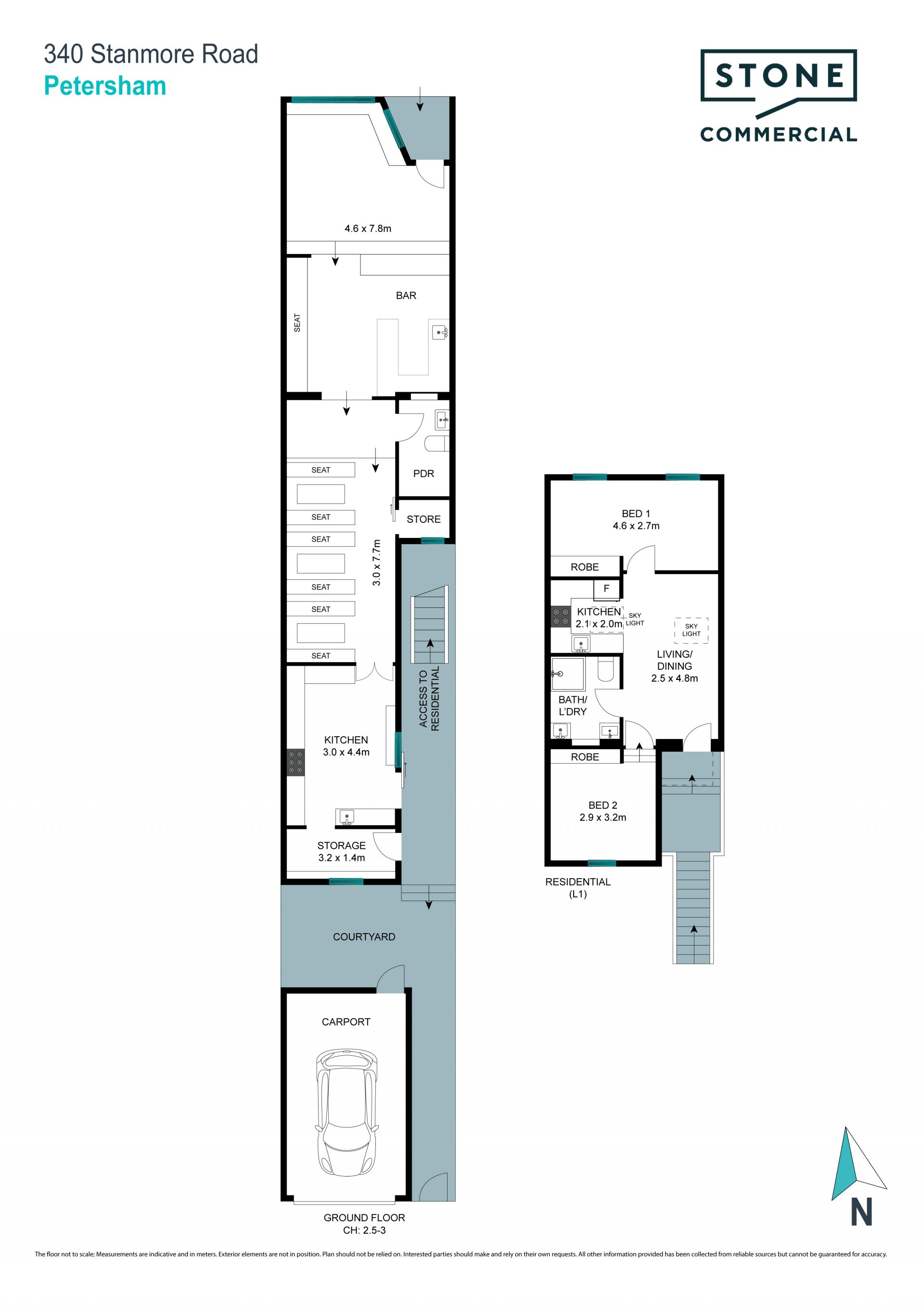 Secure Mixed Use Investment + Upside 

- Diverse Income Stream with Shop + Residents 
- FSR: 1.2:1 + 11M height limit
