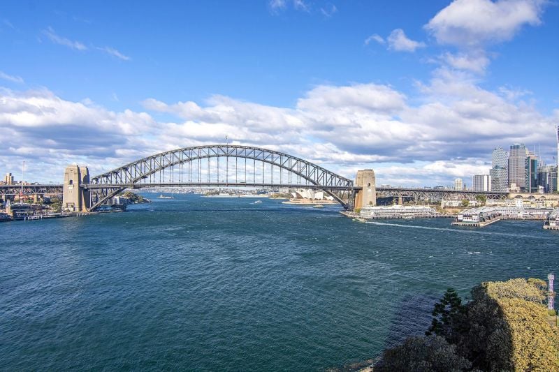 Stylish Studio with Spectacular Harbour & Opera House Views