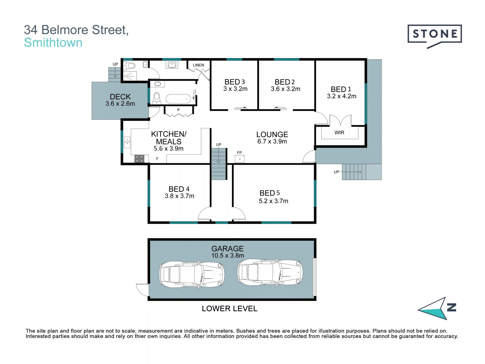 5 Bedroom Home with pool Located Close to Beaches!