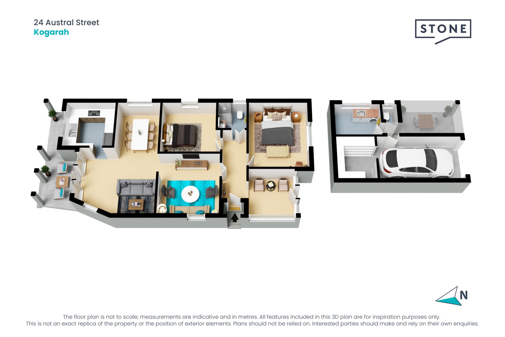 Vast potential, a walk from the beach
