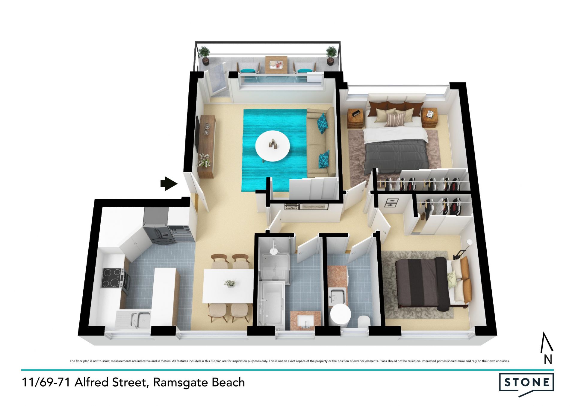Lifestyle opportunity in a beachside apartment