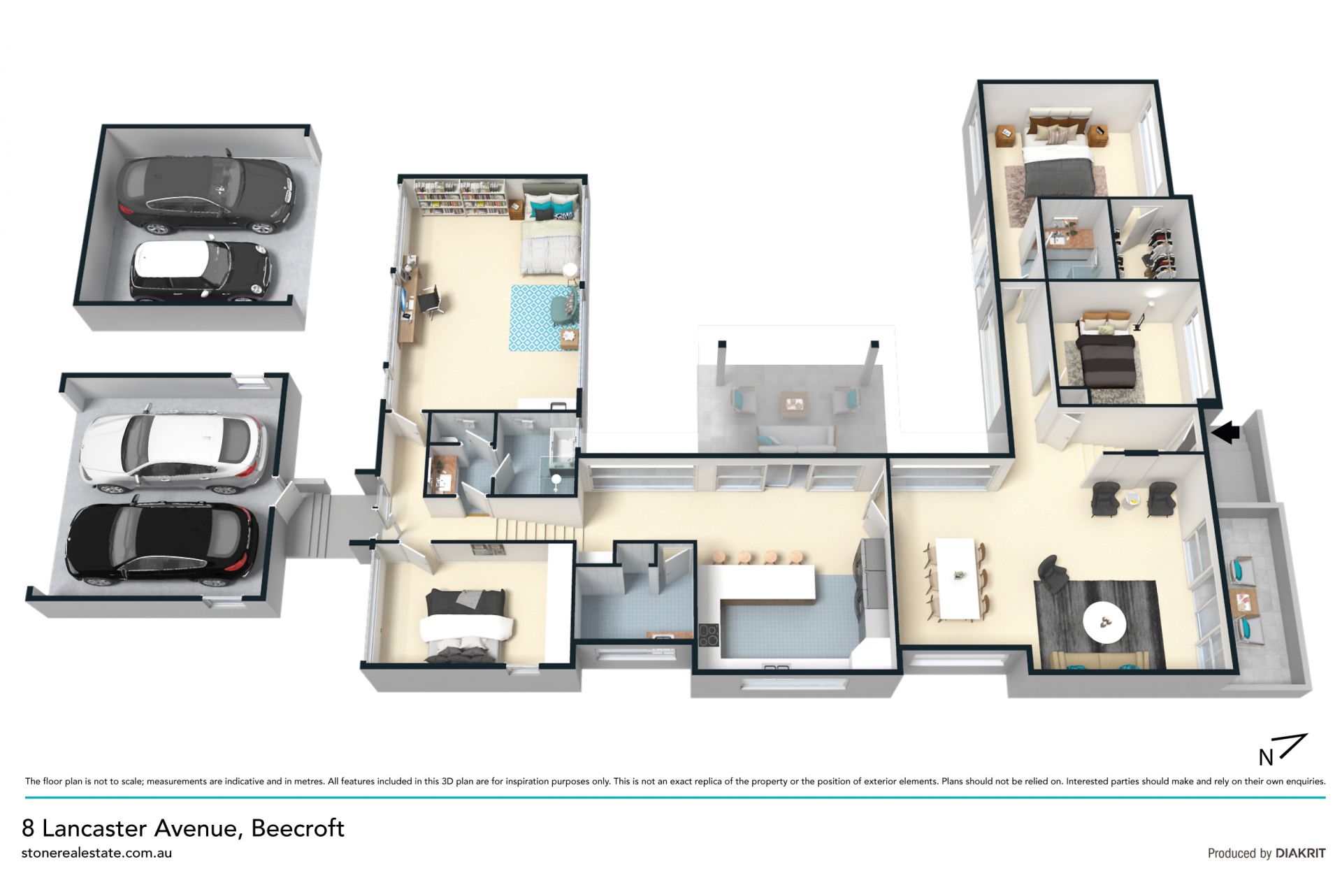 Double brick home on 1,147sqm with dual street frontage