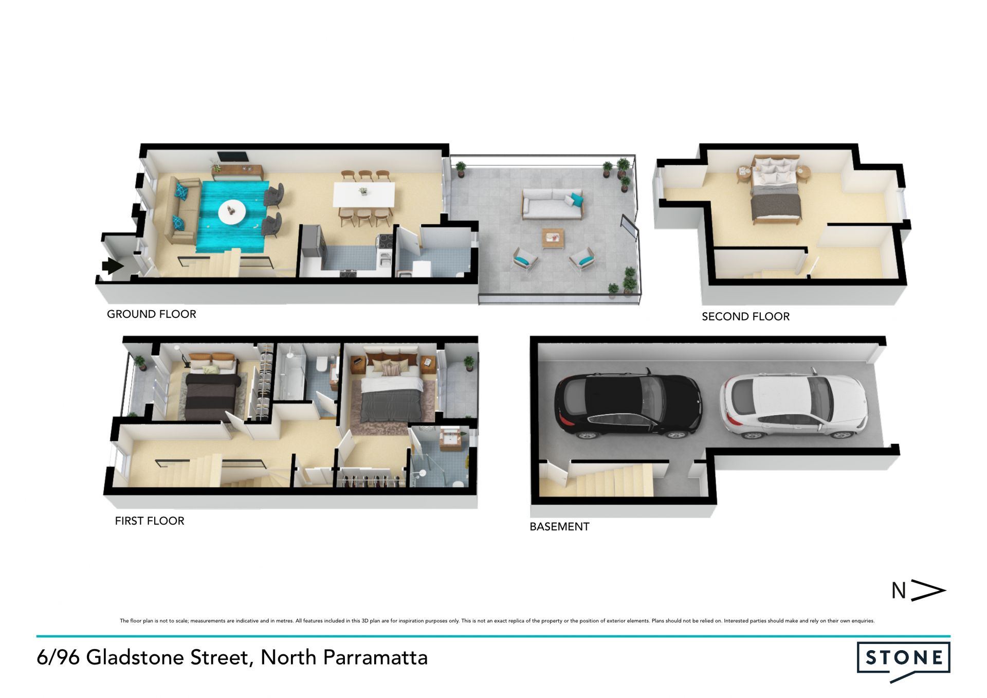 Spacious tri-level townhouse in Sought After Location