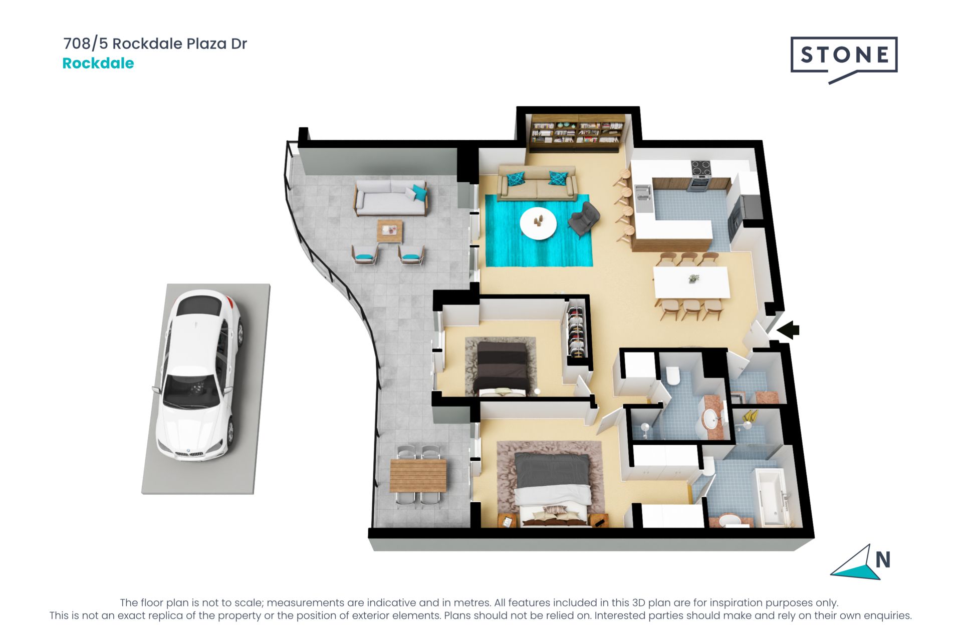 Supreme convenience with city views from every room