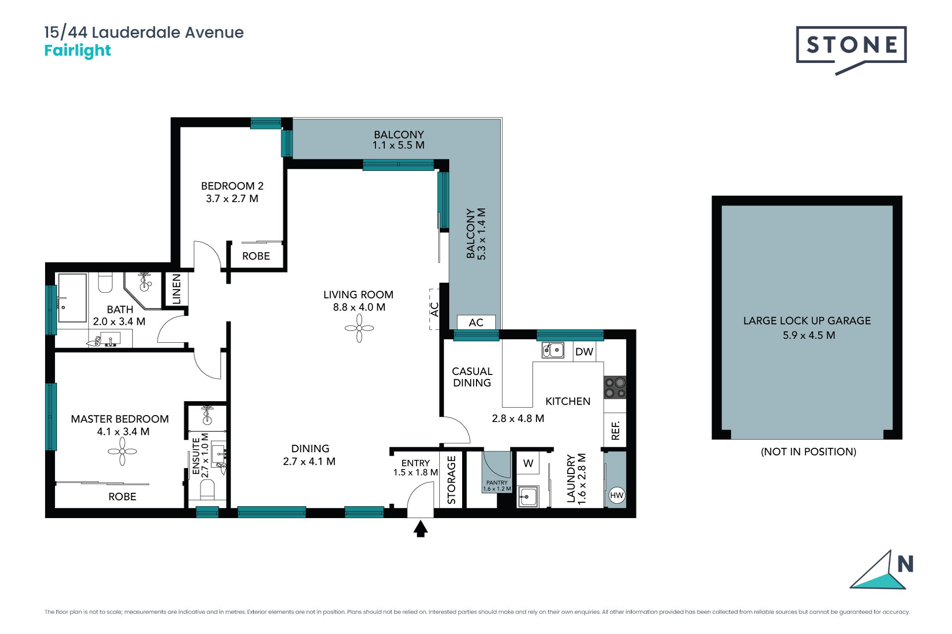 Premium apartment with spectacular harbour views