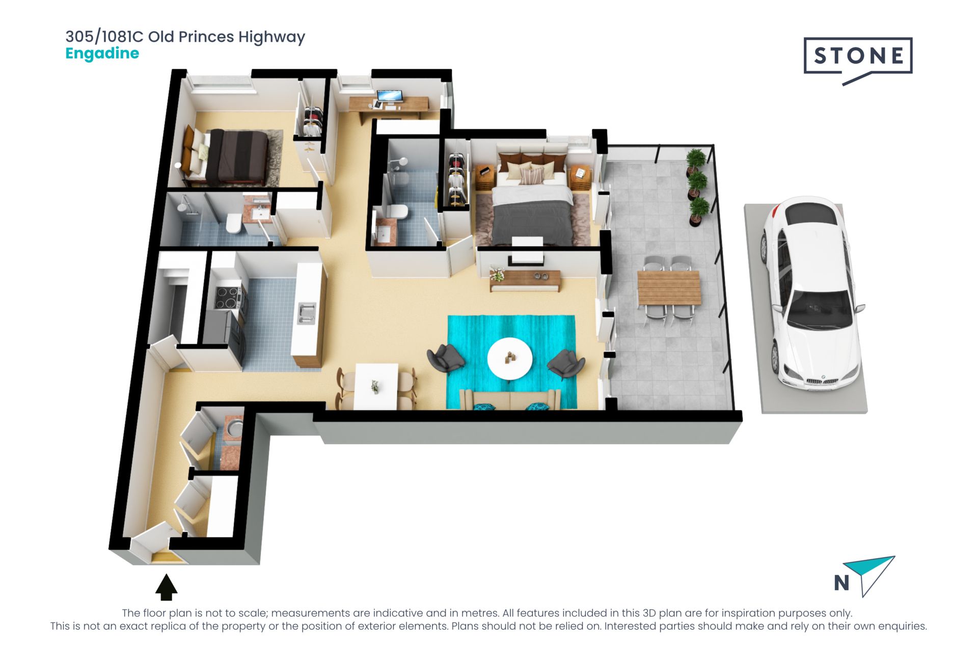 Contemporary apartment promising a lifestyle of convenience
