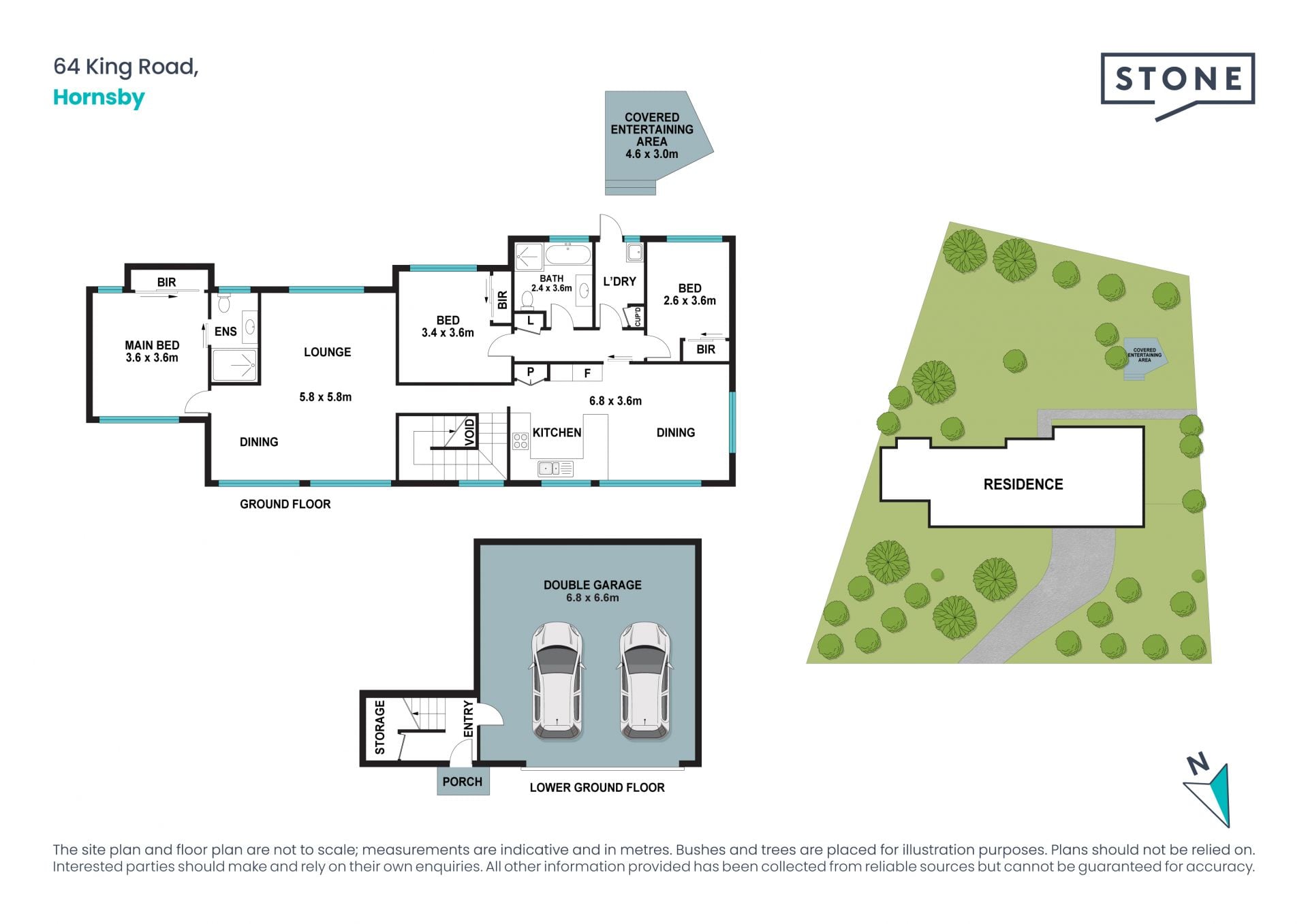 Valley Views, Generous Space
