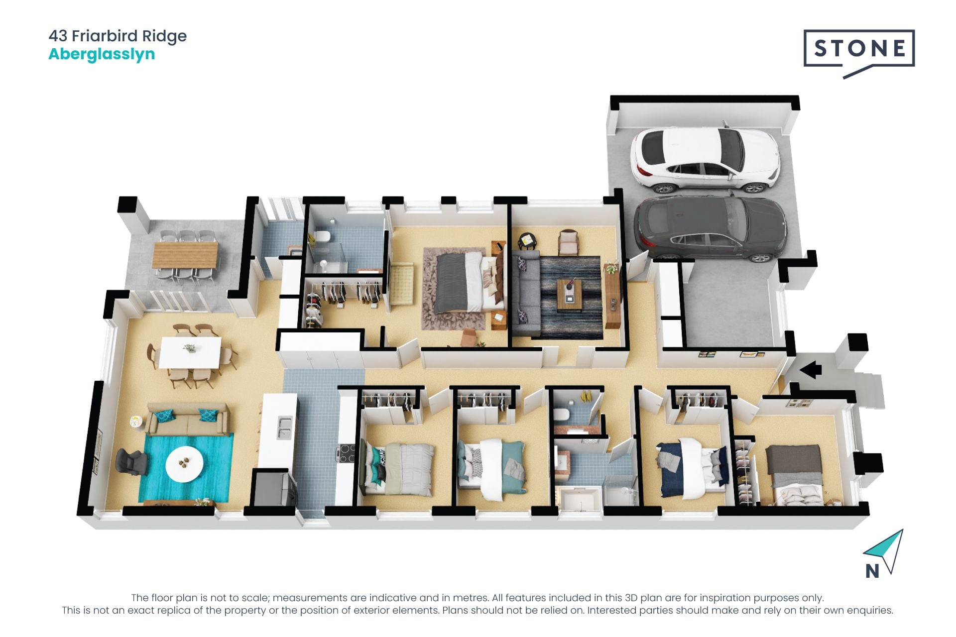 An elegant five bedroom masterpiece