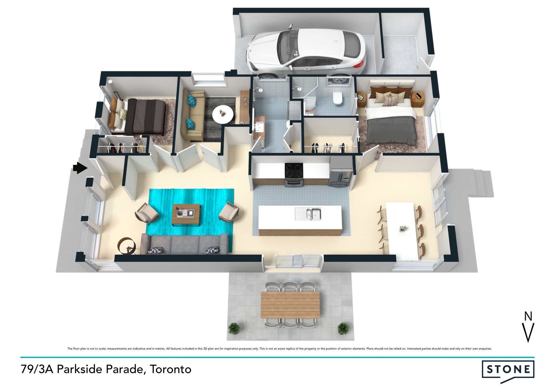 Modern and easycare over 55's living