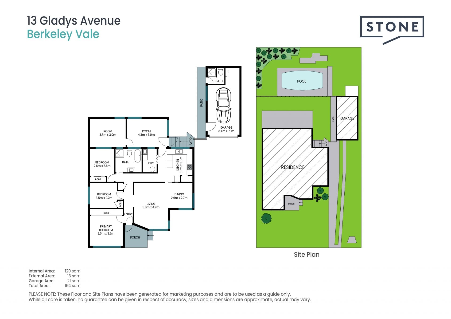 Three Bedroom Gem With A Pool