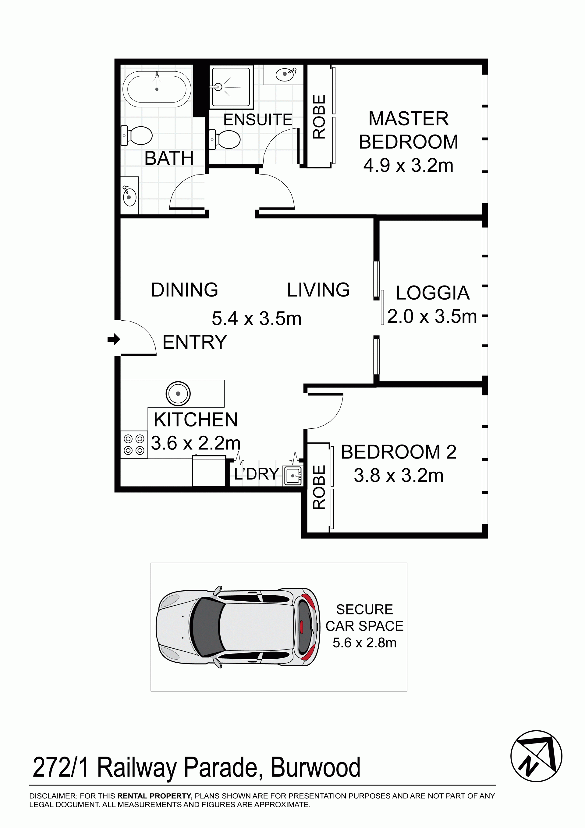 Spacious, sundrenched and perfectly located within minutes walk to everything