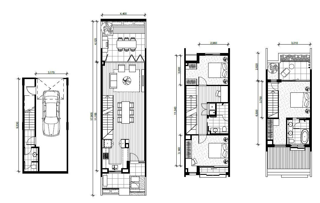 TRIPLEX design torrens title luxury Townhouse in a prime Location!