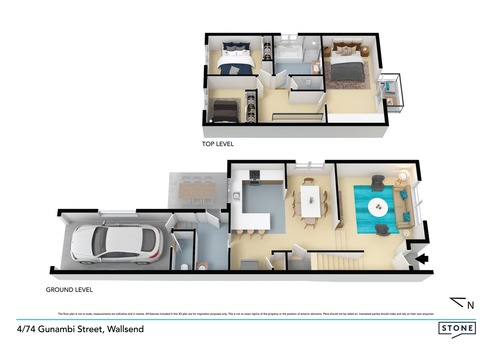 Stylish townhouse located for convenience