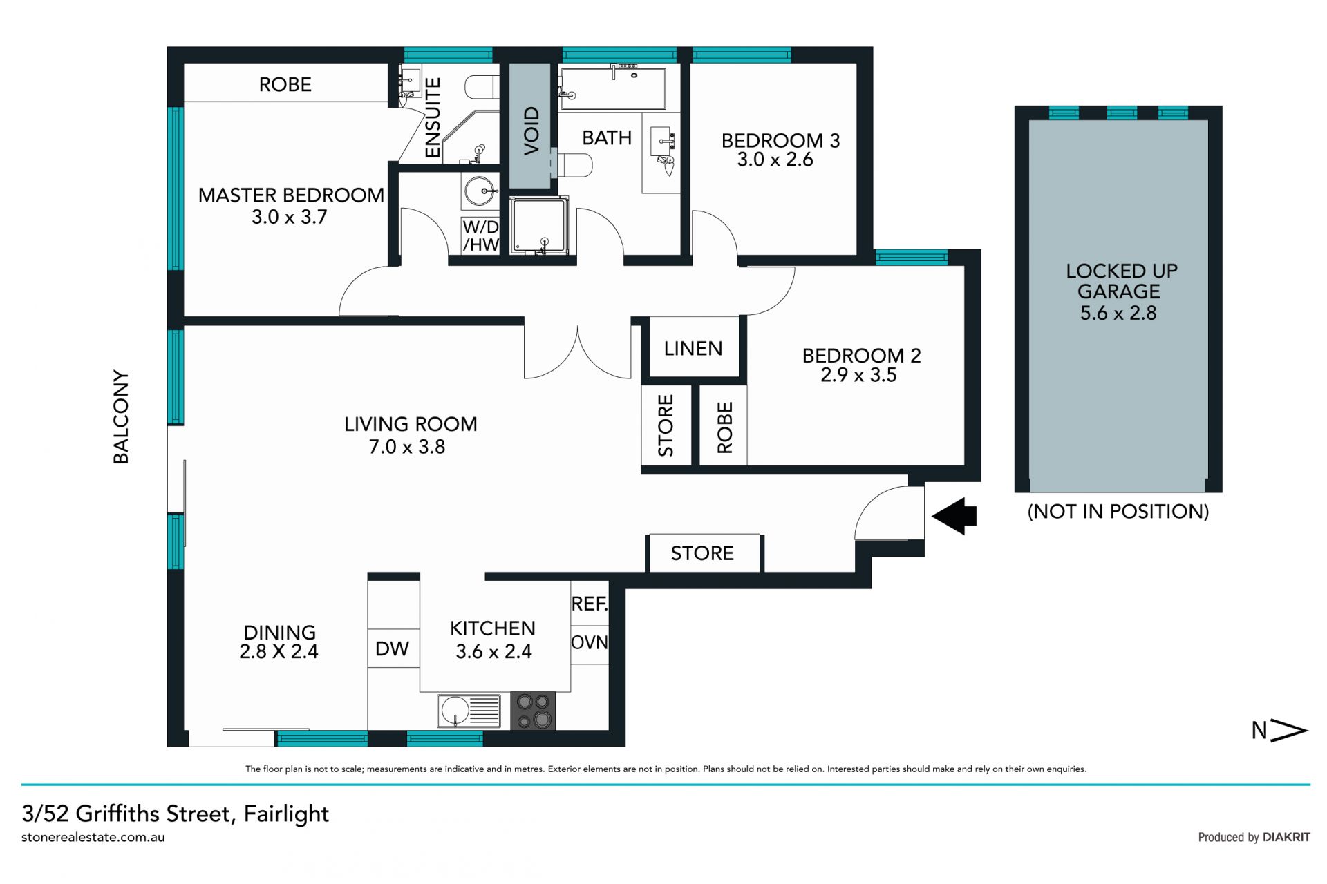 Large ground floor apartment