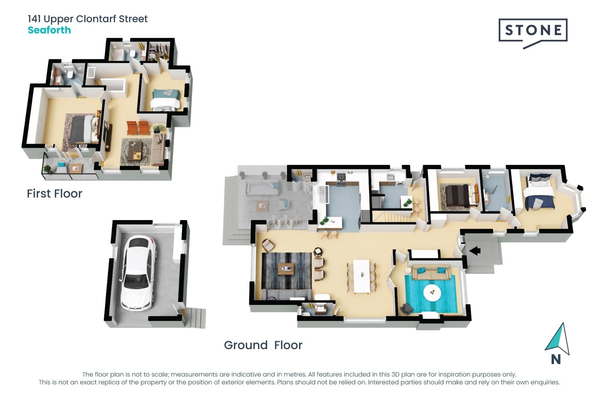 Versatile family living in a lifestyle setting