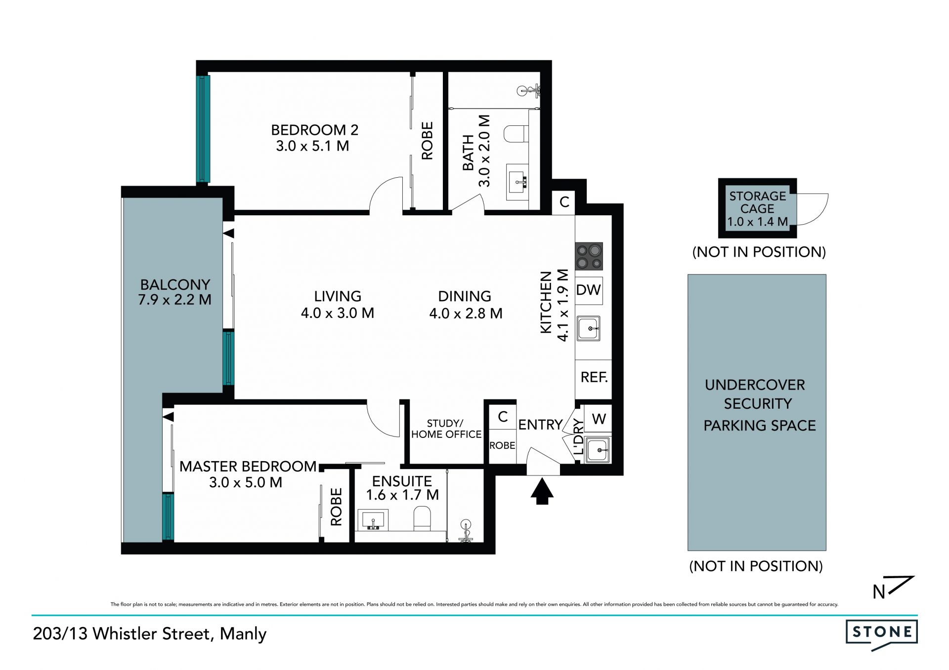 As-new luxury apartment in the vibrant village hub