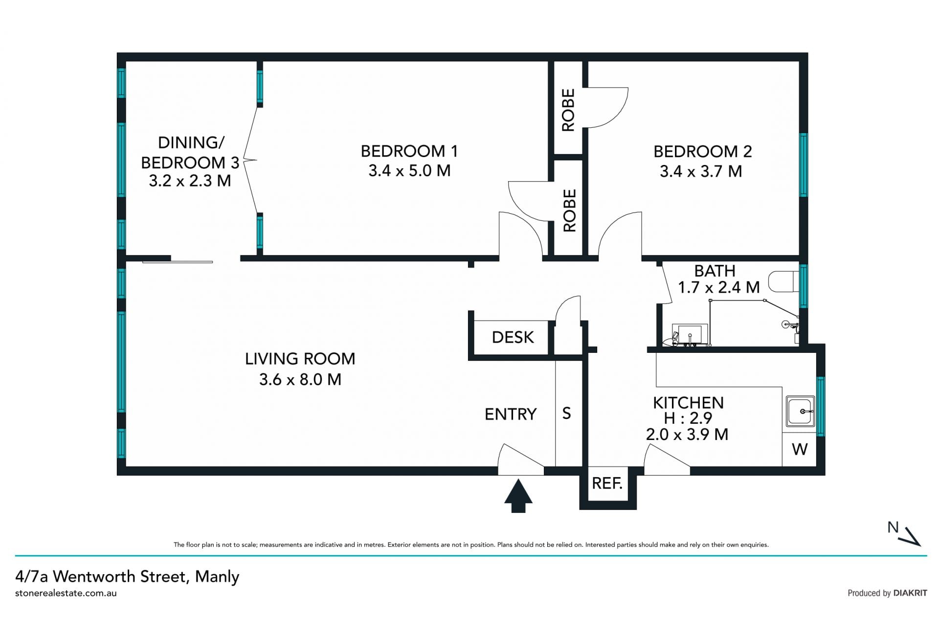Stylish lifestyle pad in the heart of Manly