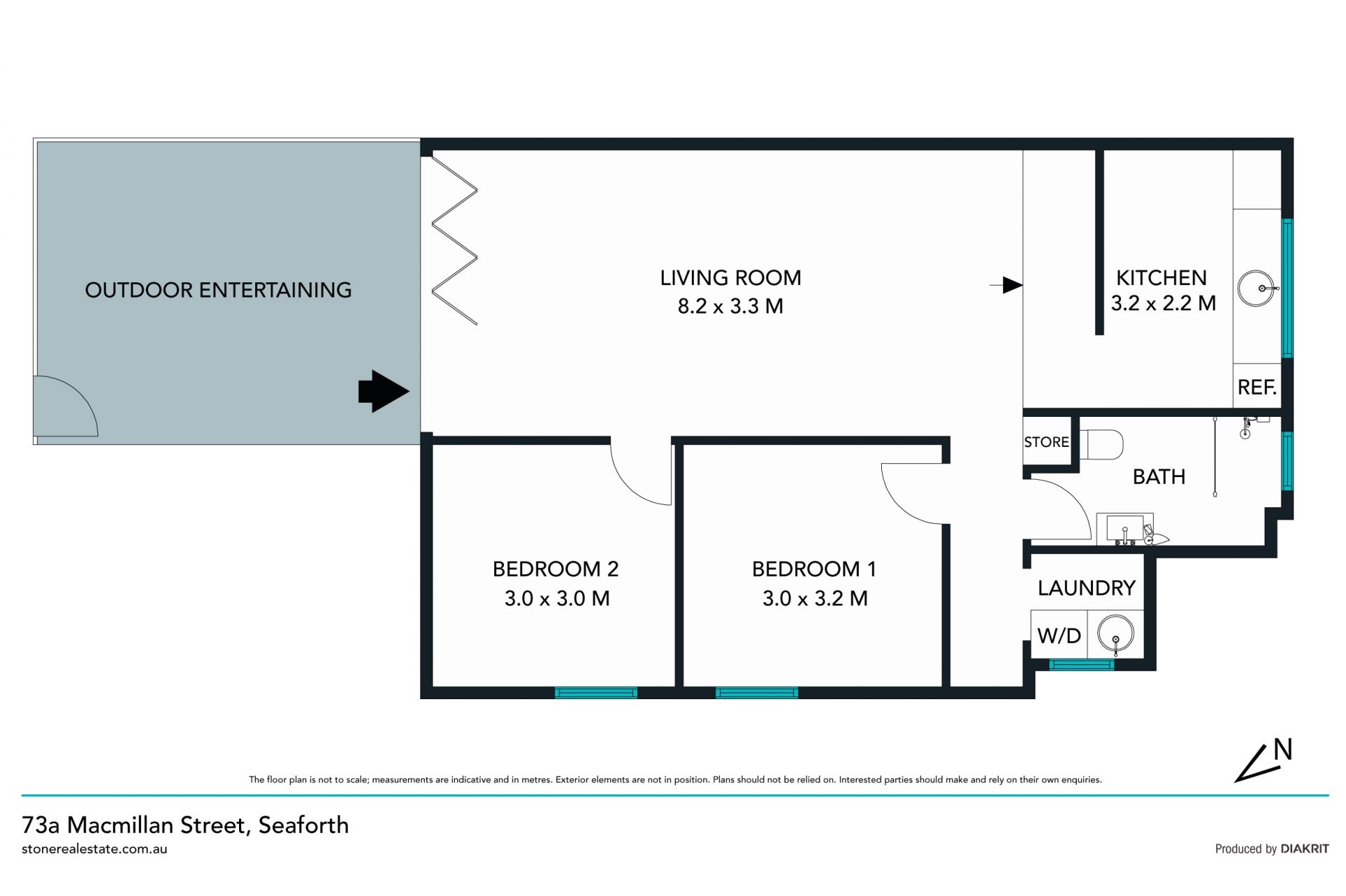 Apartment style garden flat