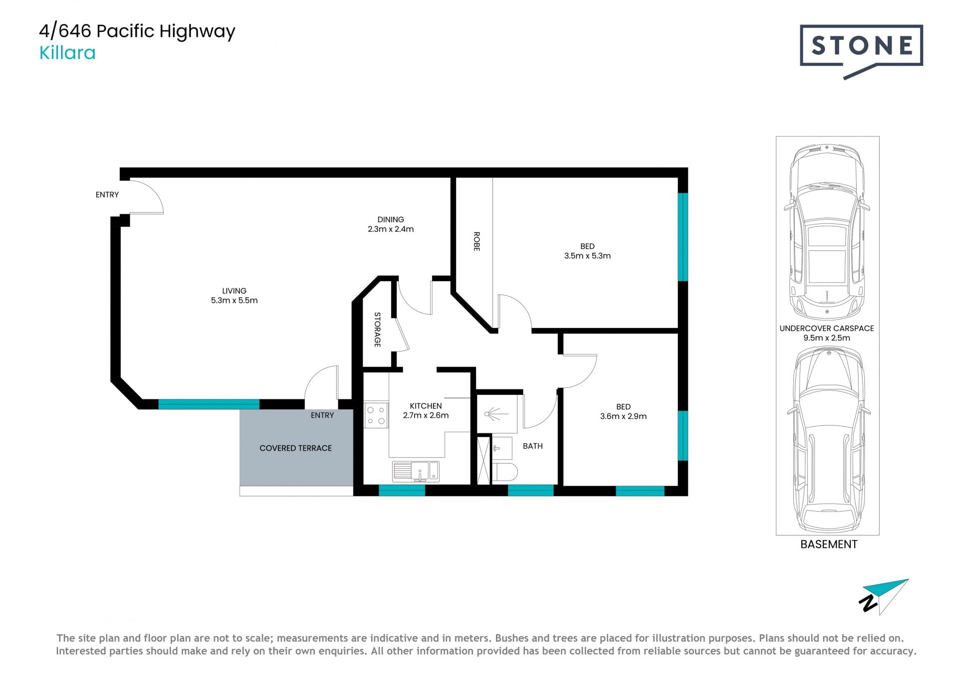 Off-Highway Space, Tranquillity and Dependability 800m to Rail