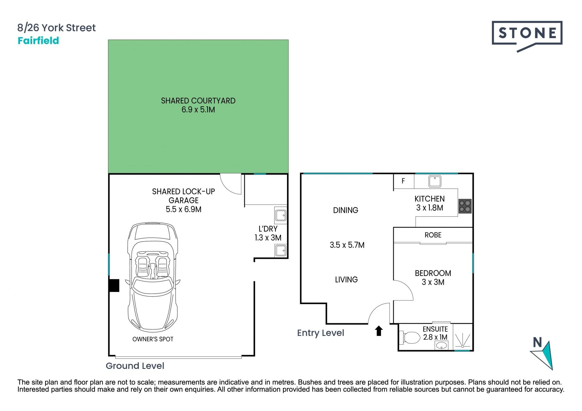 Convenient apartment in the heart of Fairfield