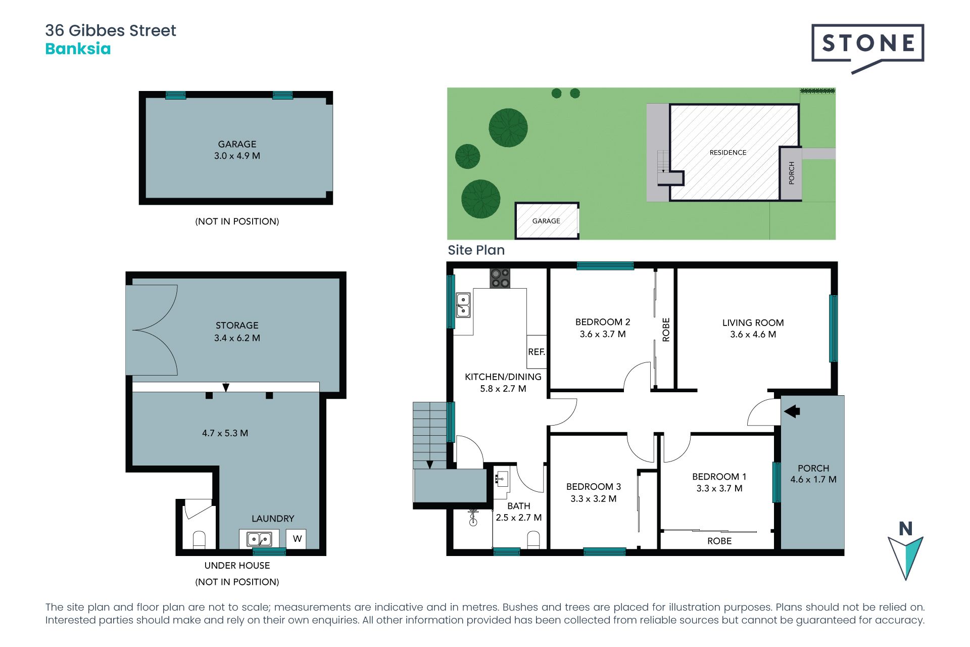 Prime position cottage on 539sqm