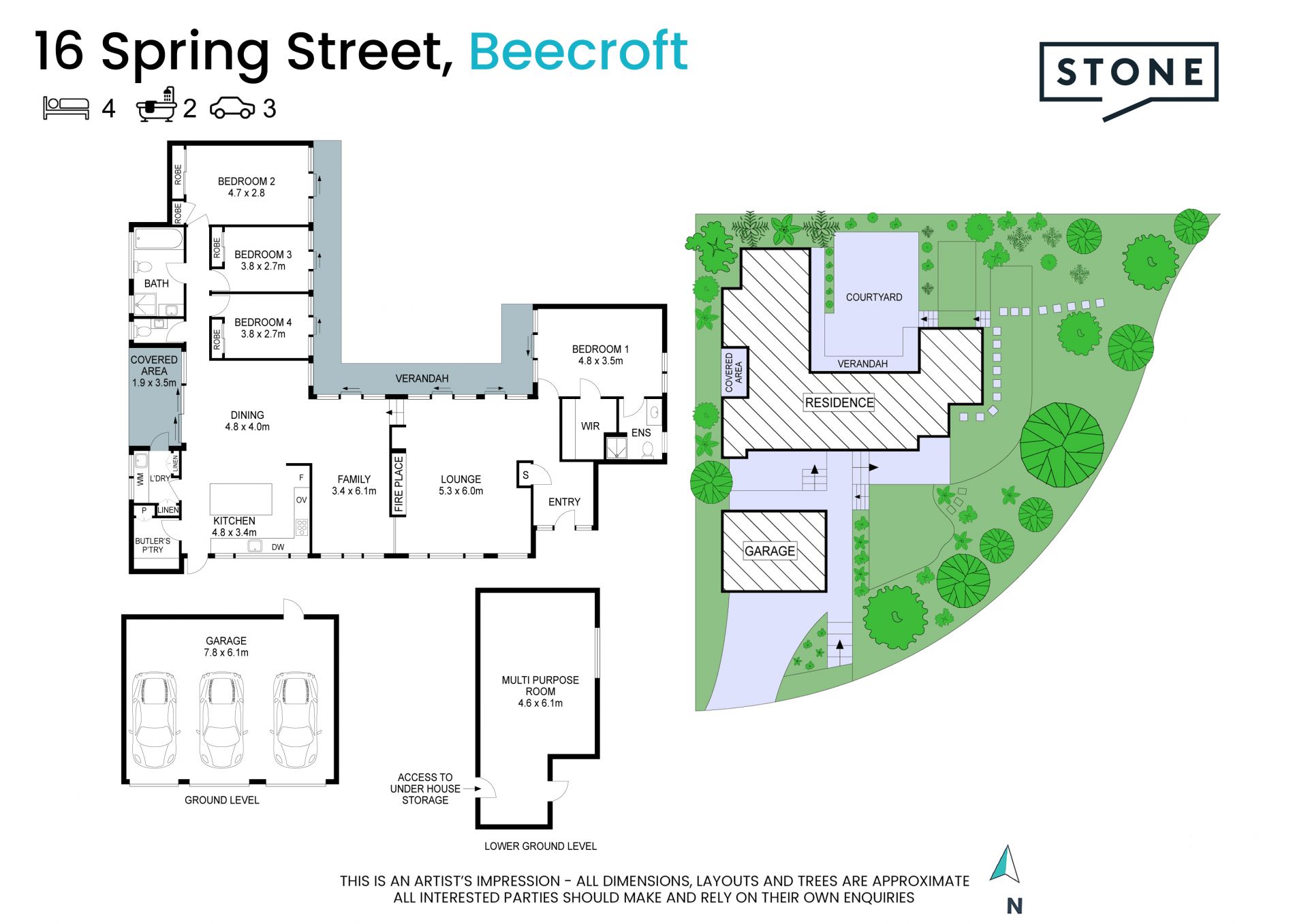 High Side Modernist Family Home in Beecroft Primary Catchment