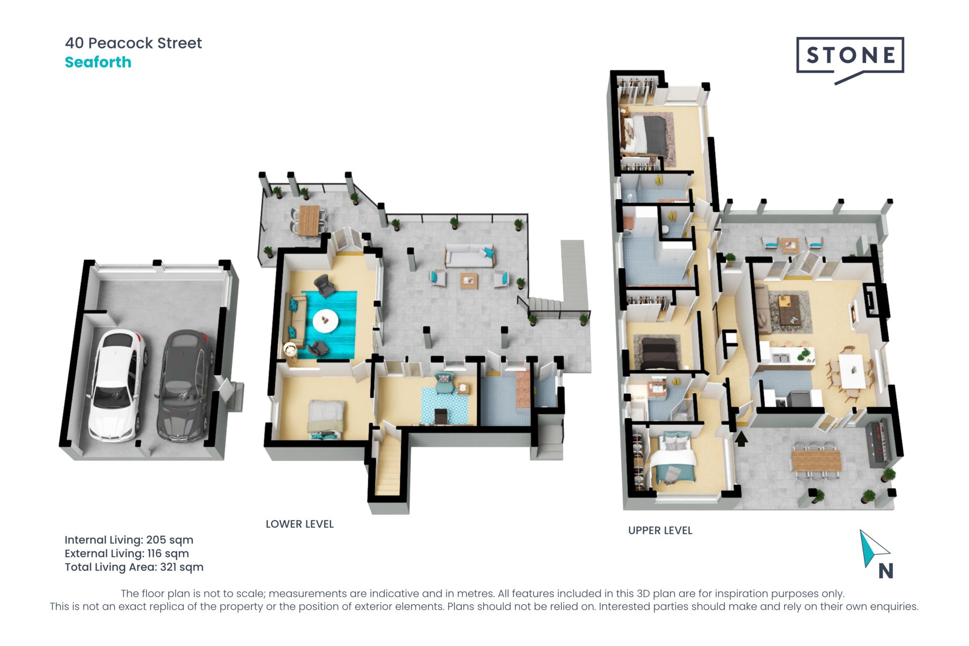 Character with perfect northerly aspect and views