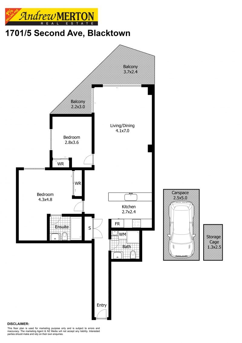 1701/5 Second Avenue, Blacktown