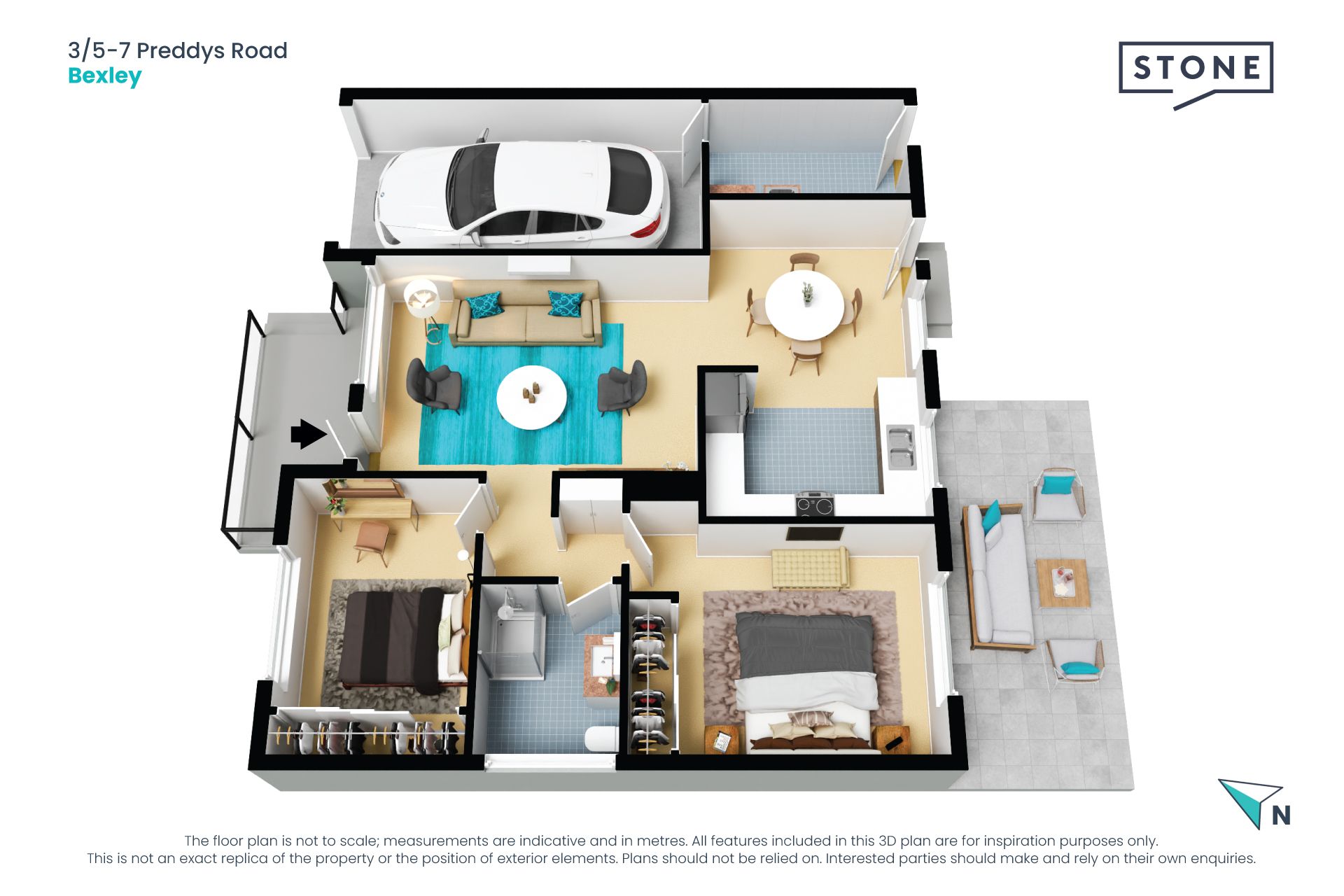 Modernised villa in central location