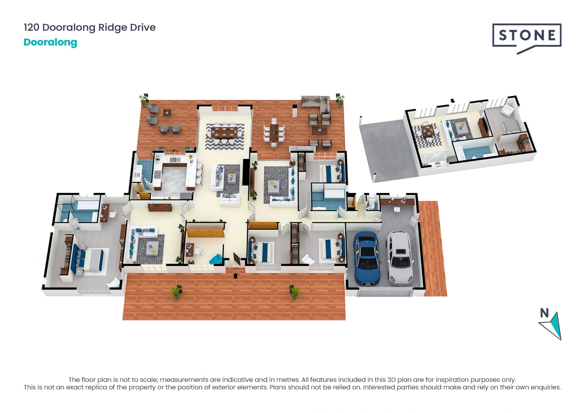 Modern family home on 49 Acres