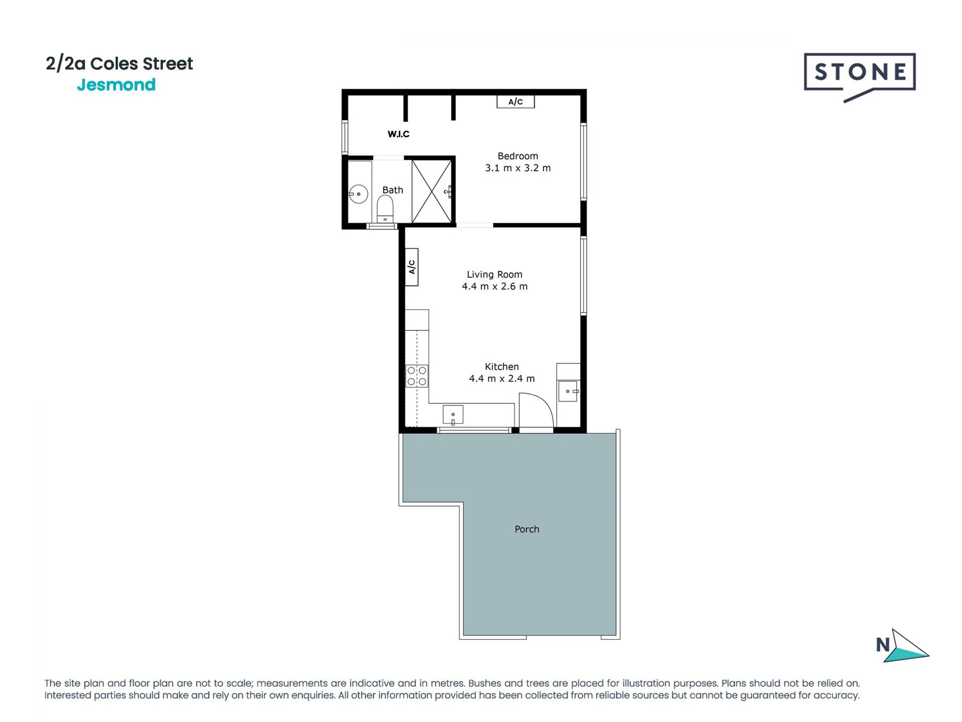 BRAND NEW, ONE BEDROOM