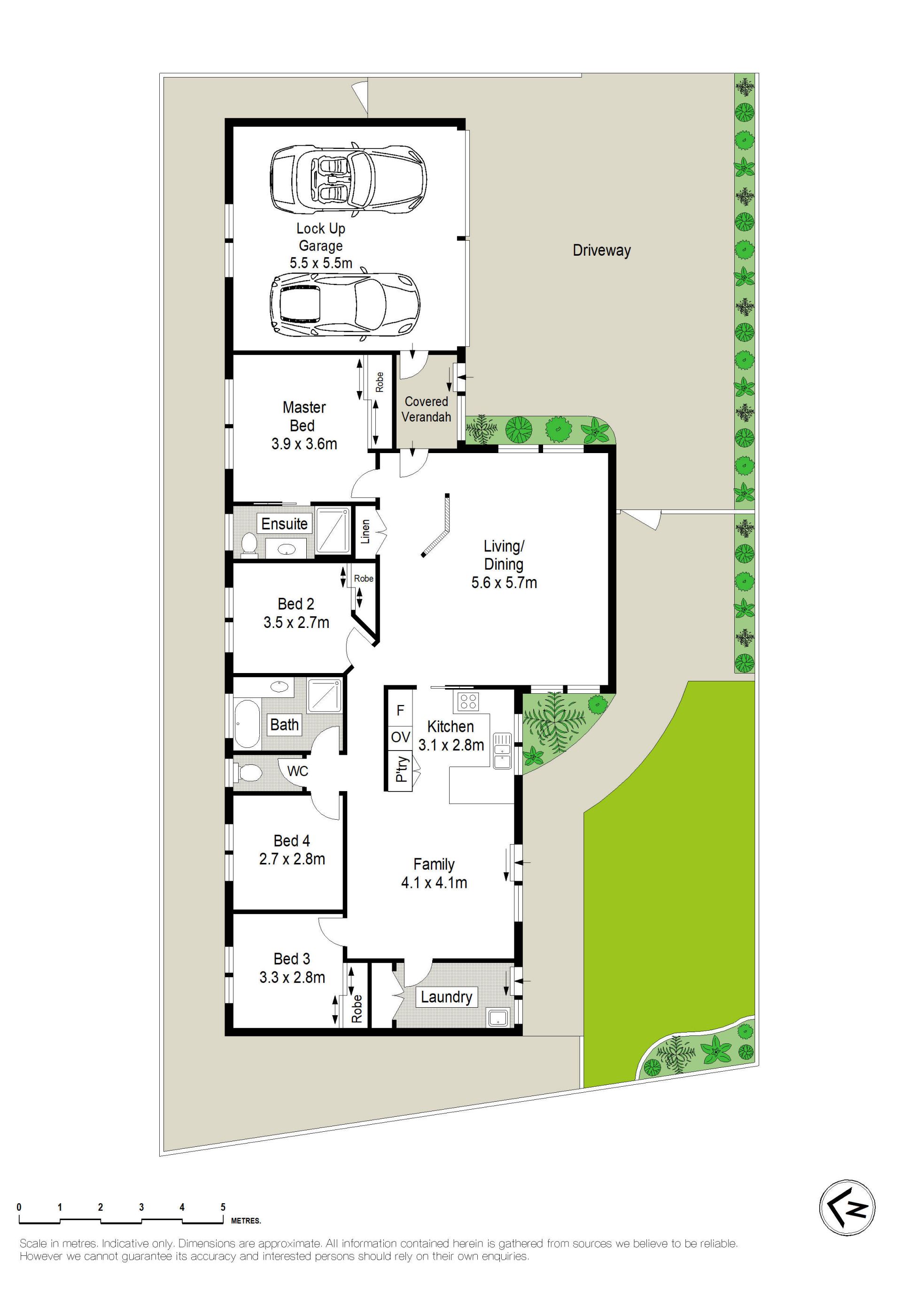 Villa Style Freestanding Home