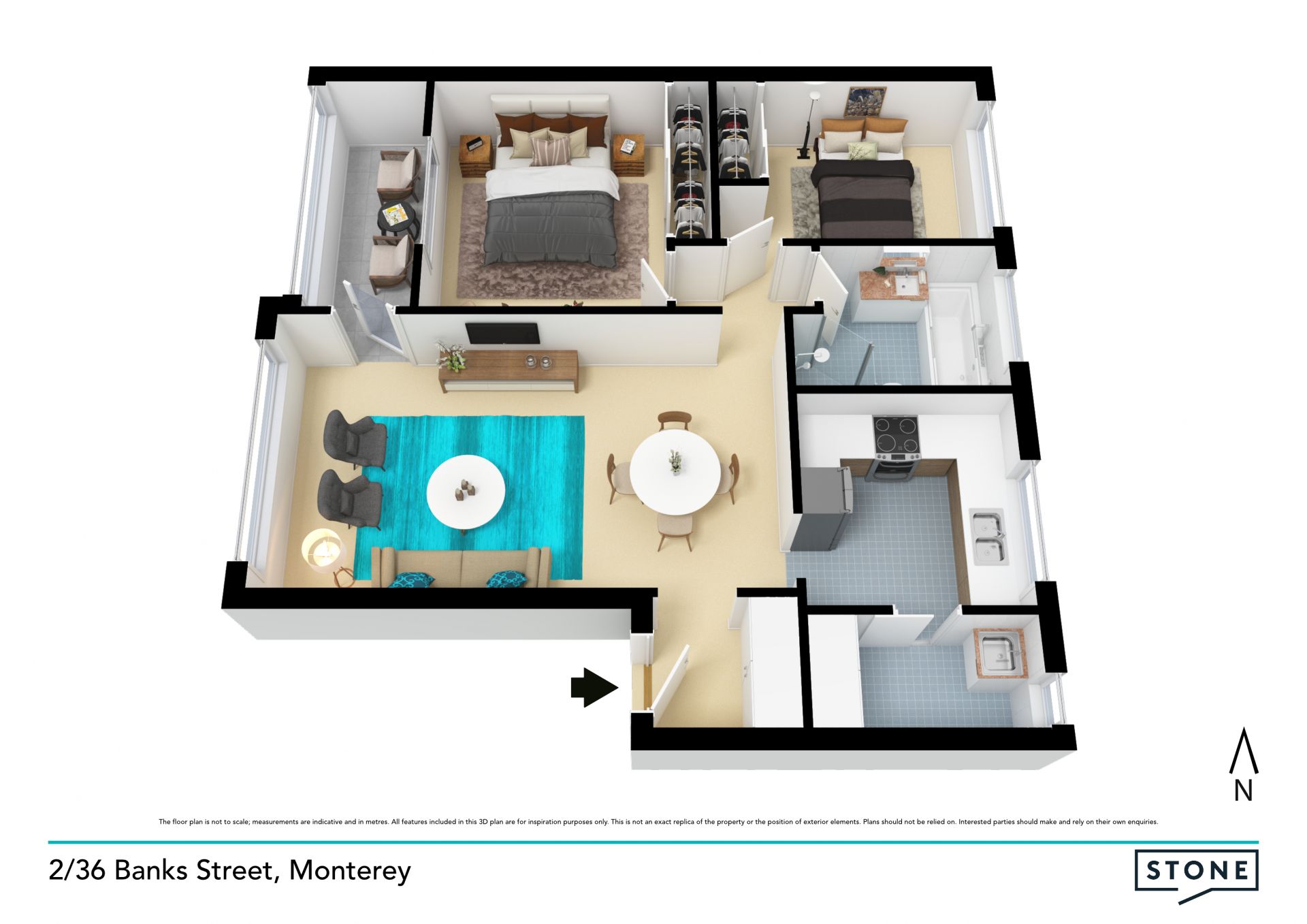 Beachside bliss in stylish ground-floor unit