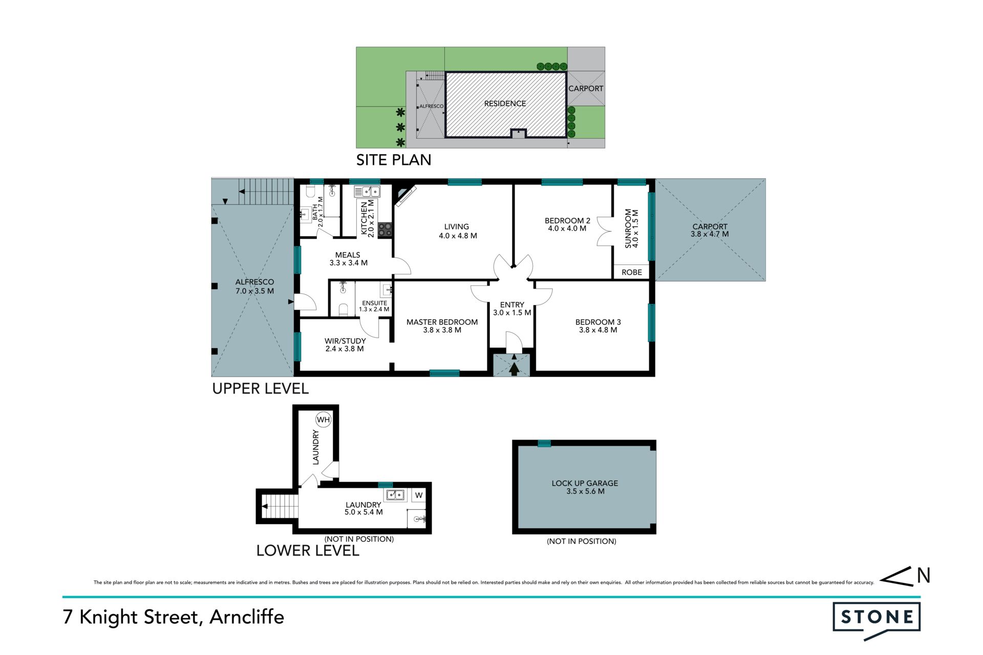 North-facing character home with district views