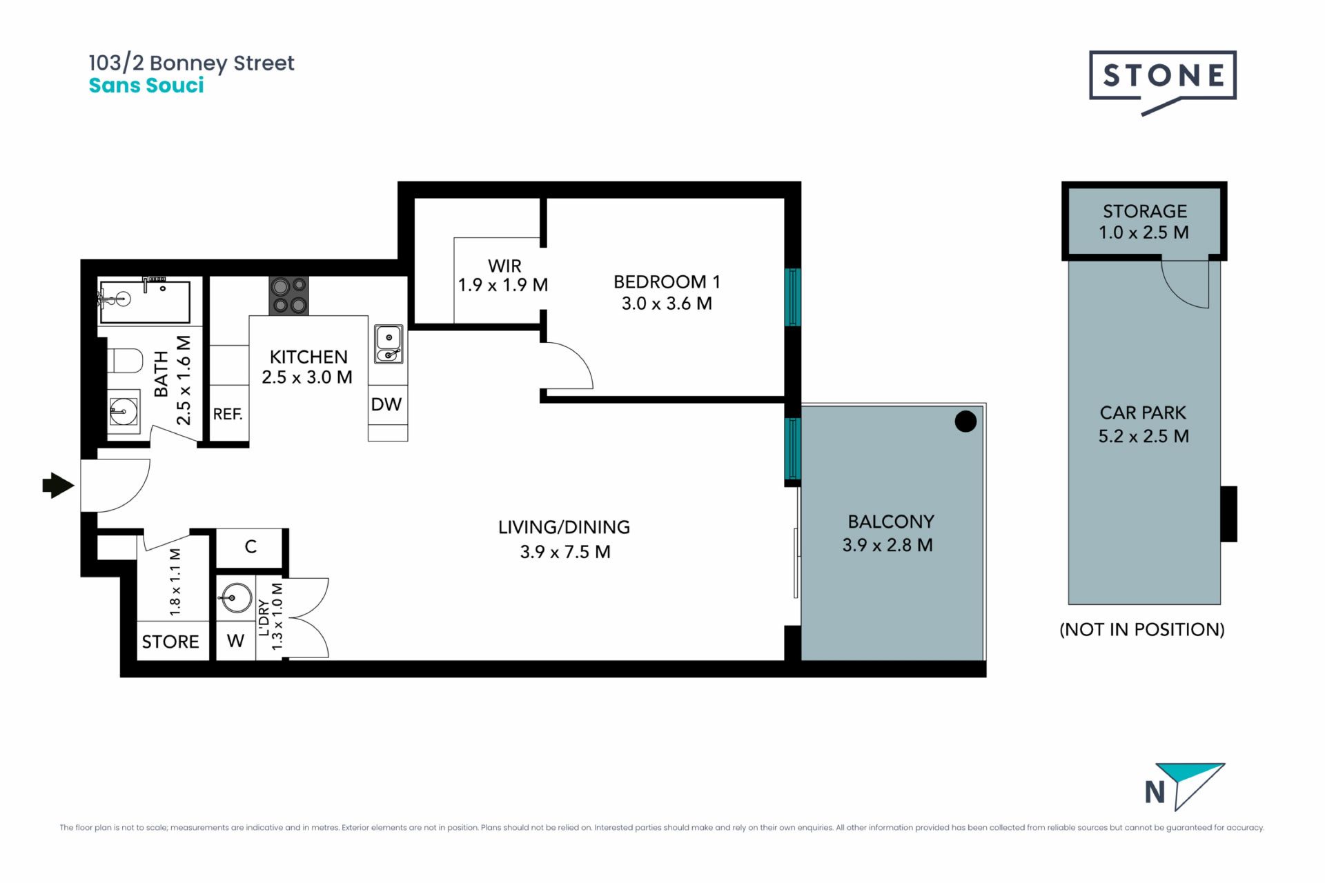 Stylish North-Facing Apartment with Lifestyle Appeal