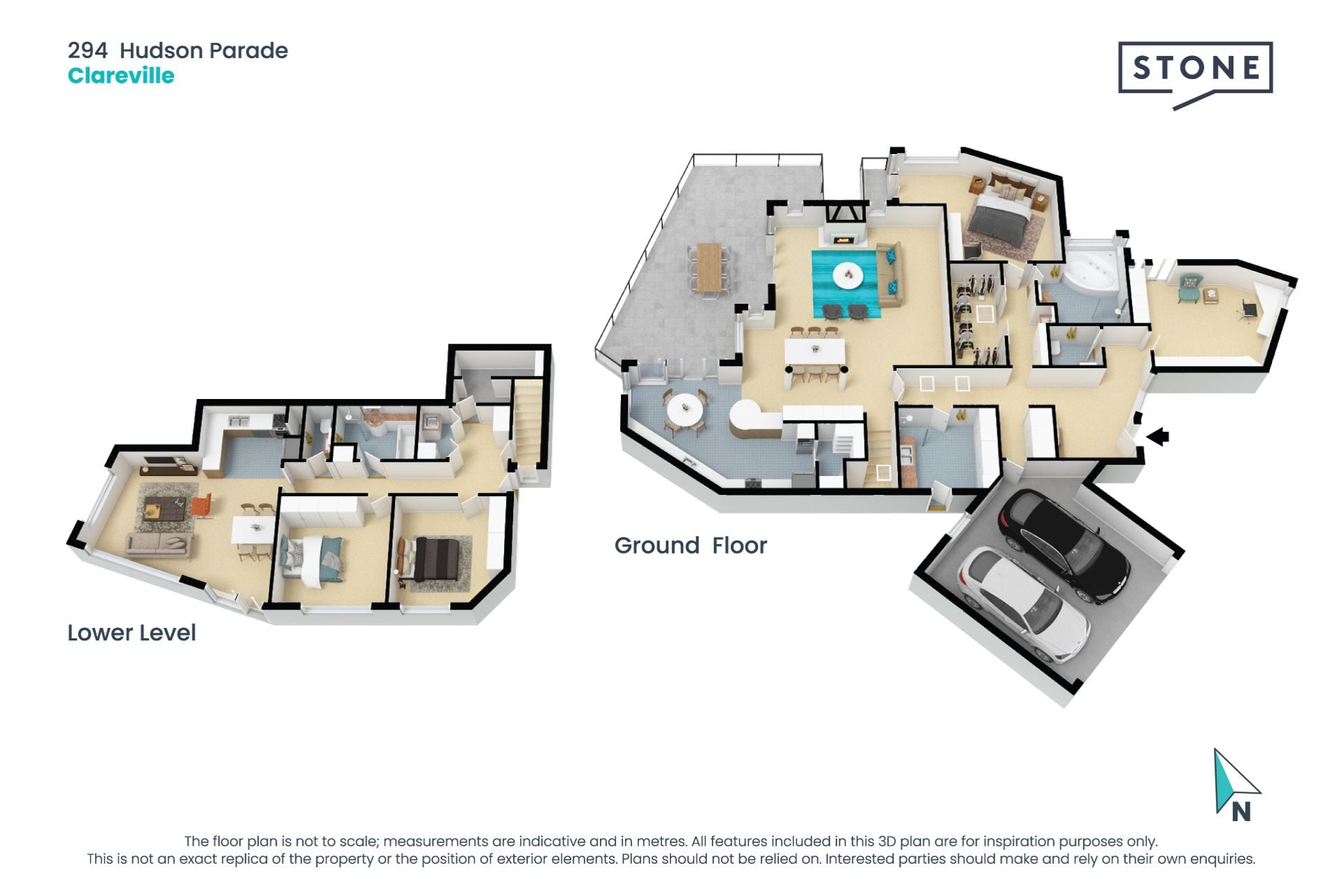 Spectacular North Facing Waterfront Reserve