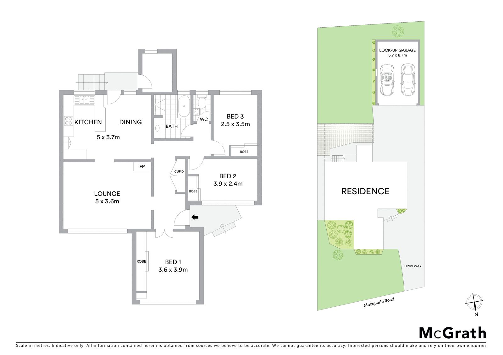 Genuine single level home with investment potential