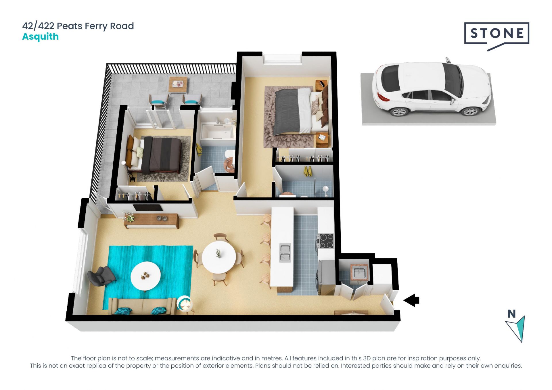 Quiet & Private Apartment
