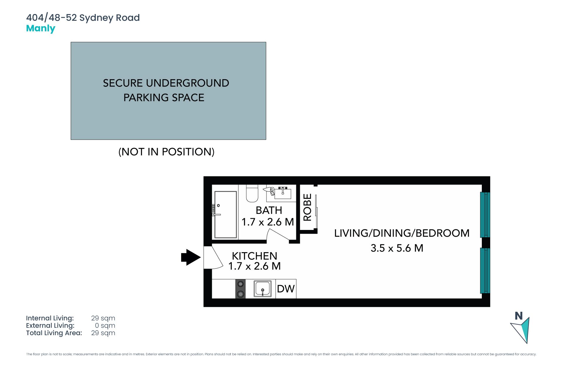 Low maintenance apartment in the heart of Manly!