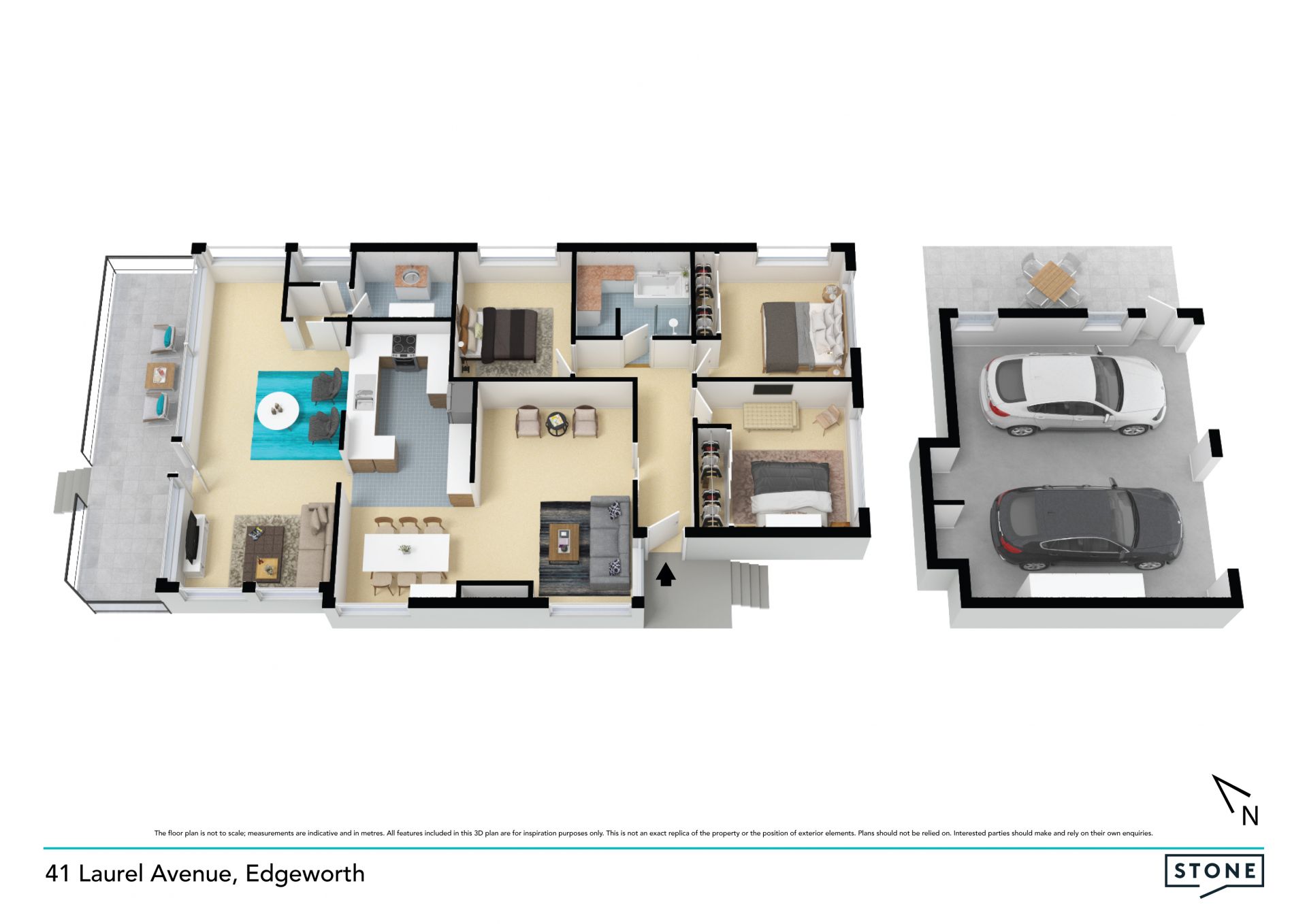Holiday living with reserve and creek