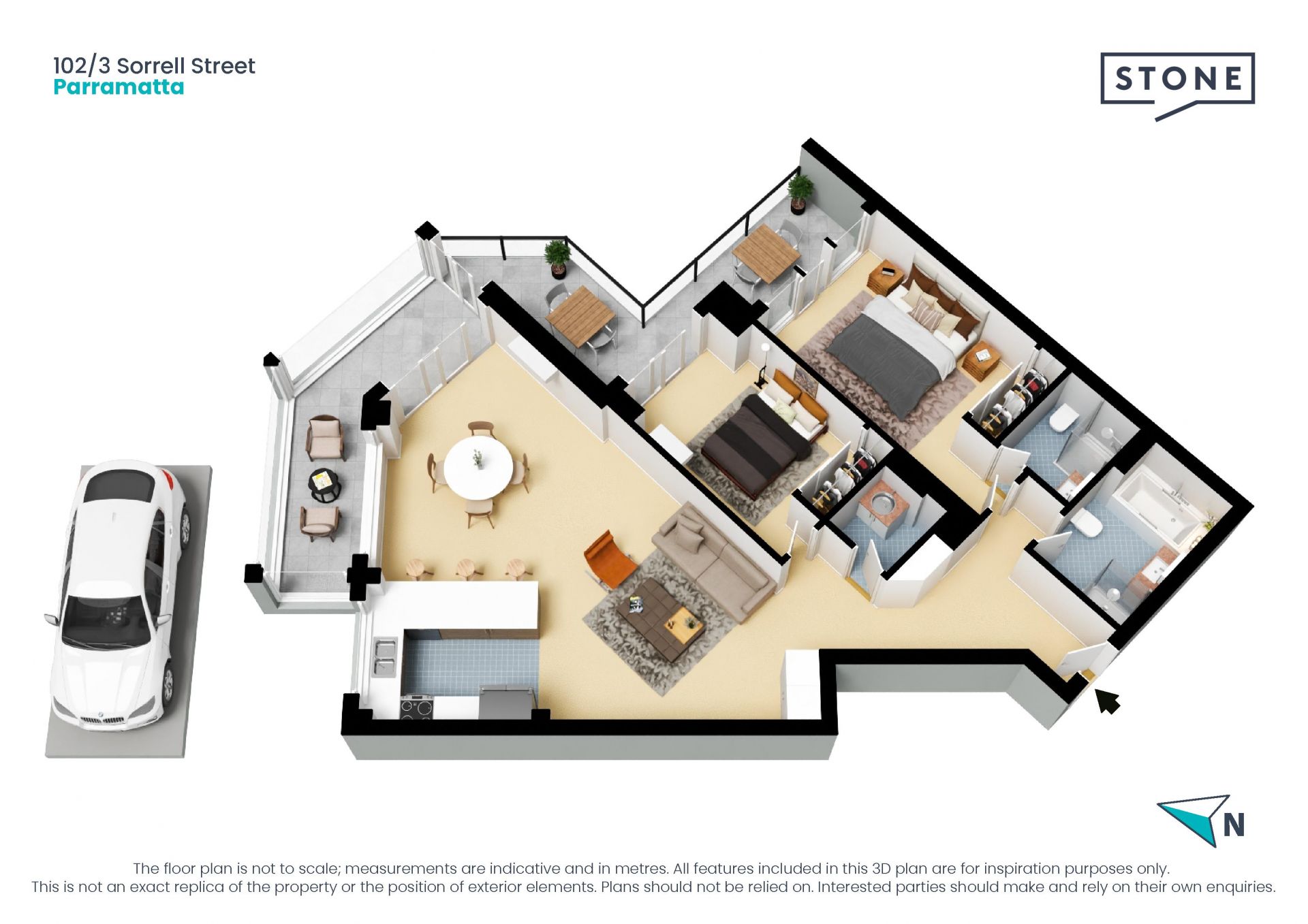 Spacious & Sunny